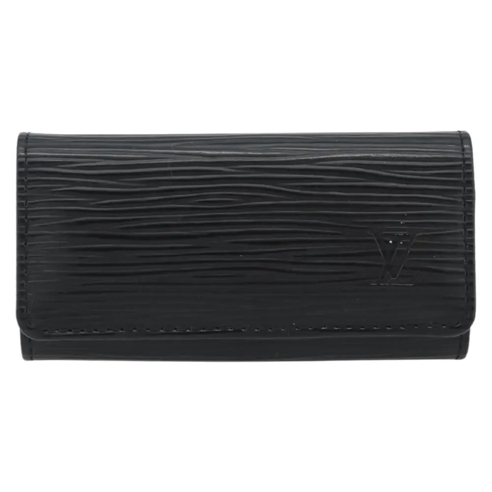 Louis Vuitton Epi Multicles 4 Key Case Black